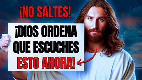 Jesús dice No ignores esta orden del Señor Mensaje de Dios para ti