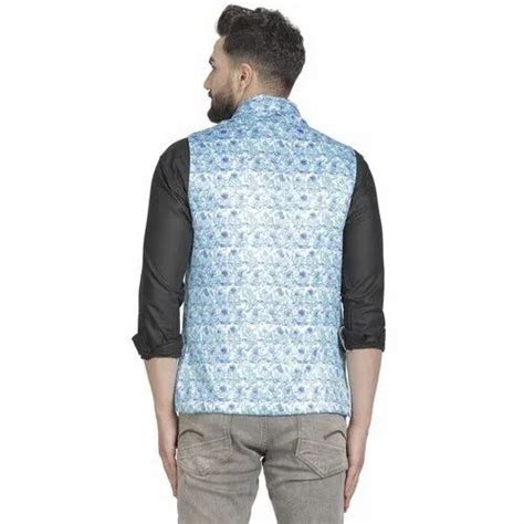 Printed Mens Party Wear Waistcoat Size M Xxl At Rs Piece In Delhi