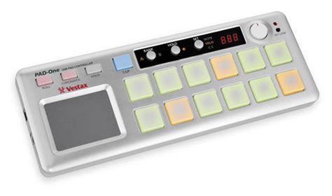 The Vestax Pad One Midi Controller Synthtopia