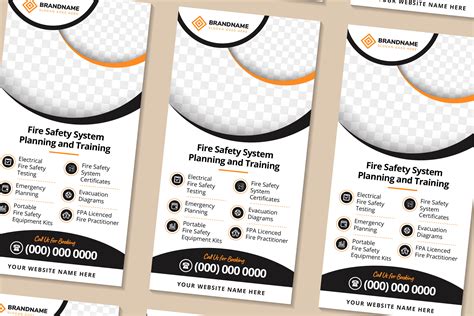 Fire Safety Vertical Banner Graphic by noory.shopper · Creative Fabrica