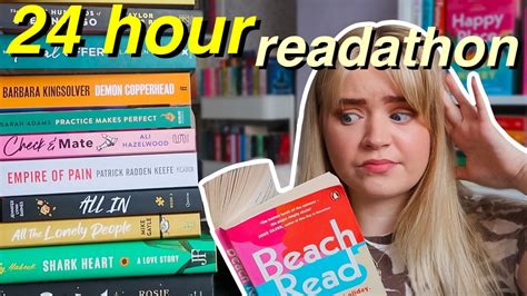 READING FOR 24 HOURS Again 24 Hour Readathon Challenge YouTube