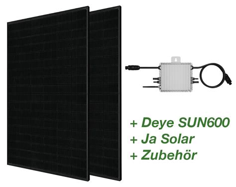 Deal Balkonkraftwerk Wp Mit Watt Wechselrichter Von Deye Mit Hot Sex