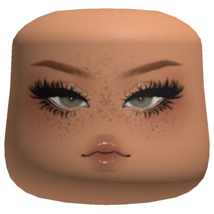 Prasiolite Freckles Cheeks Head Nougat Skin Tone Roblox Item Rolimon S