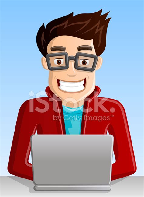 Computer Geek Stock Photo Royalty Free Freeimages