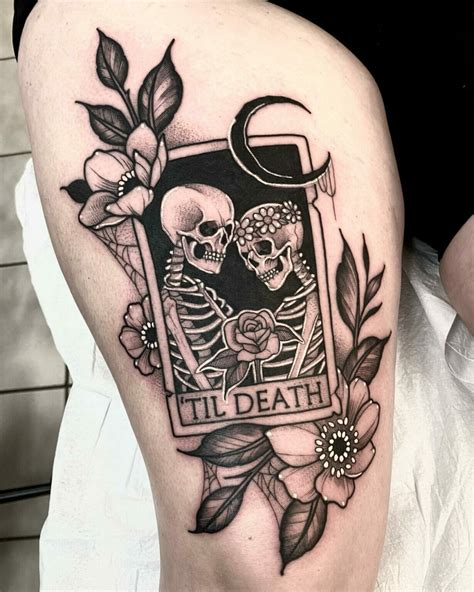 36 Amazing Lovers Tarot Card Tattoos For 2024