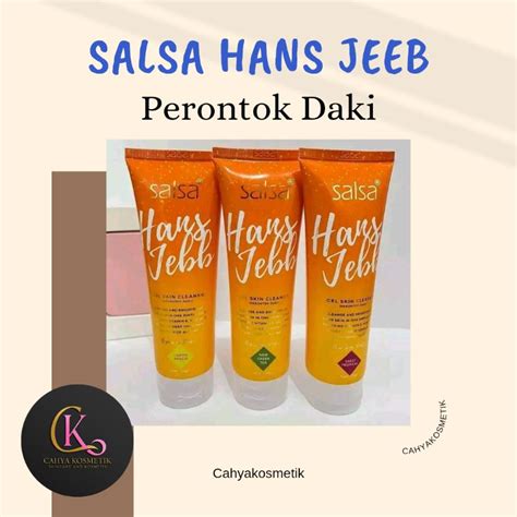 Jual SALSA Hans Jebb Peeling Gel Perontok Daki Dan Ketiak Hitam