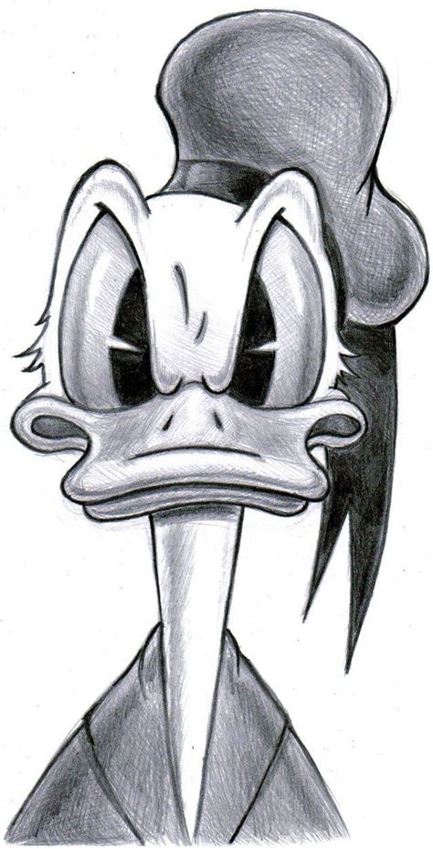 #Donald | o pato mais nervoso do mundo. - pintcouple | Disney art drawings, Disney drawings ...