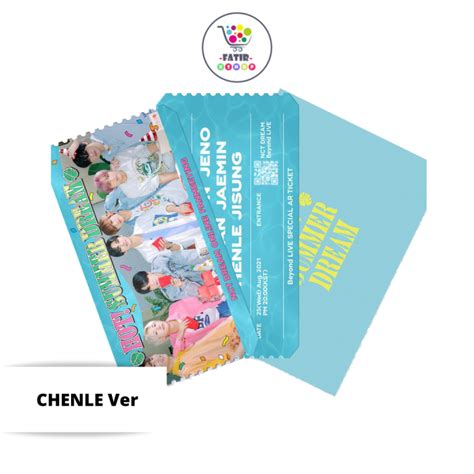 Nct Dream Special Ar Ticket Set Beyond Live Online Fanmeeting Hot Summer Dream Chenle Ver