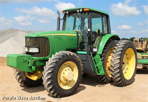 2005 John Deere 7520 Mfwd Tractor In Hinton Ok Item L3237 Sold