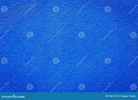 Metallic Blue Paint Textured Stock Image Image Of Brushed Grungy