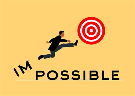 Download Impossible Motivation Inspiration Royalty Free Vector
