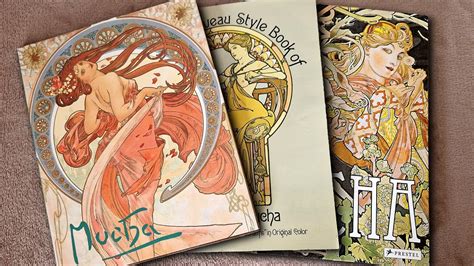 Alphonse Mucha Book Previews Art Nouveau Style Books Flick Through