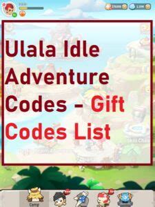 Ulala Idle Adventure Codes 2025 Wiki January 2025 MrGuider