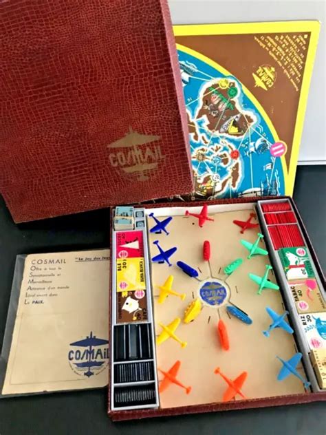 JEU DE SOCIÉTÉ Ancien COSMAIL années 50 RARE EUR 49 00 PicClick FR