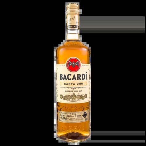 Rum Brasileiro Carta Ouro Bacardi Garrafa 980ml Panelão Supermercados