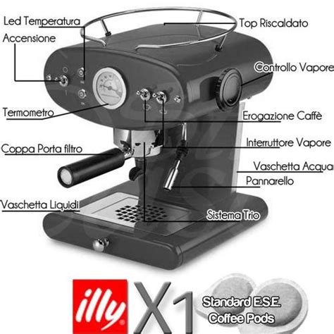 Macchina Da Caffe X1 A Cialde E S E TRIO INOX Illy Stilcasa Net