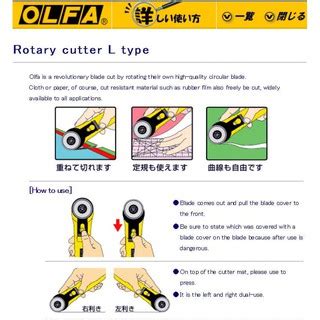 Jual Olfa B Rotary Cutter Mm Rty G Shopee Indonesia