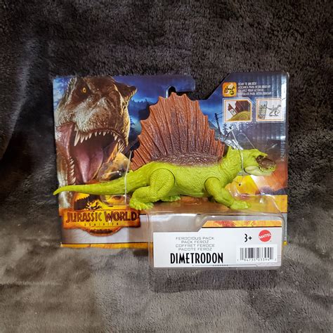 Jurassic World Dominion Ferocious Pack Green Dimetrodon Dinosaur Ebay