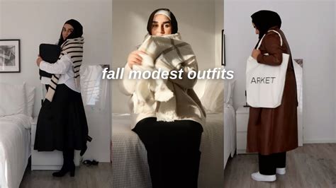 Fall Modest Outfits 7 Idées De Look Pour Lautomne 🍂 Youtube