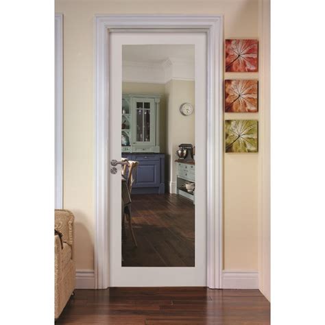 Cheshire Primed Shaker Door Clear Glass