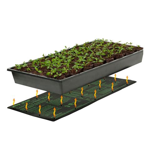 Hydrofarm Jump Start Mt10006 17 Watt Ul Certified Seedling Heat Mat 8