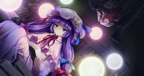 Patchouli Knowledge And Koakuma Touhou And More Drawn By Naru Din