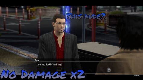 Guy Named Onion Yakuza Remastered No Damage X Legend Youtube