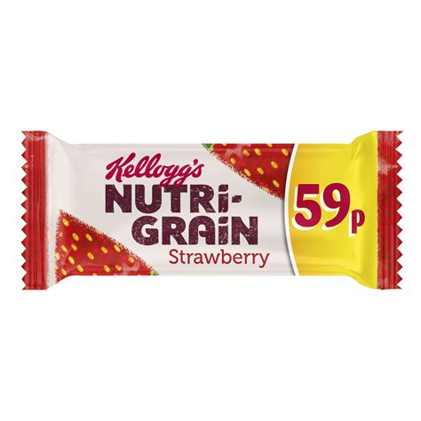 Nutri Grain Breakfast Bars Strawberry Kelloggs