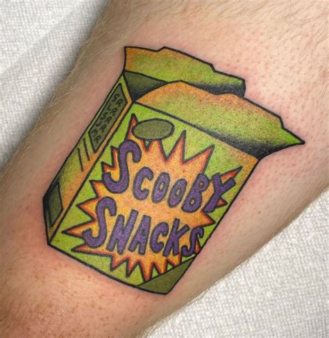 Scooby Snacks Tattoo Scooby Doo Tattoo Tattoos Tattoo Design Book