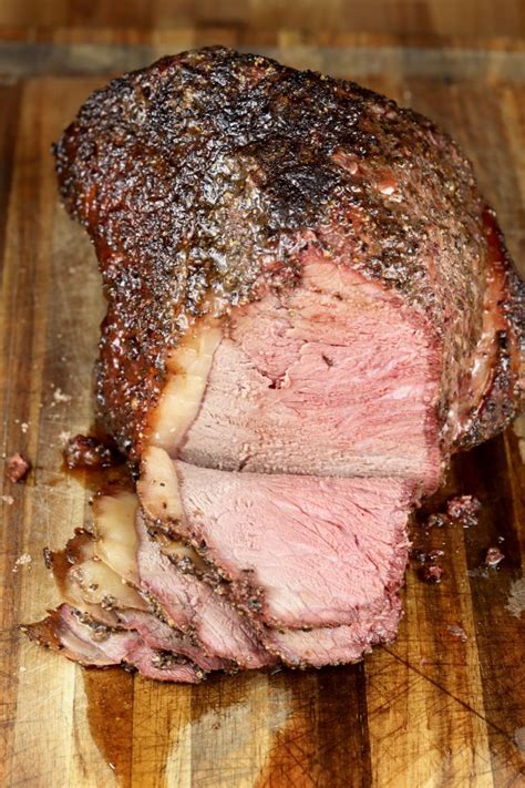 Grilled Rump Roast With Pepper Crust Out Grilling