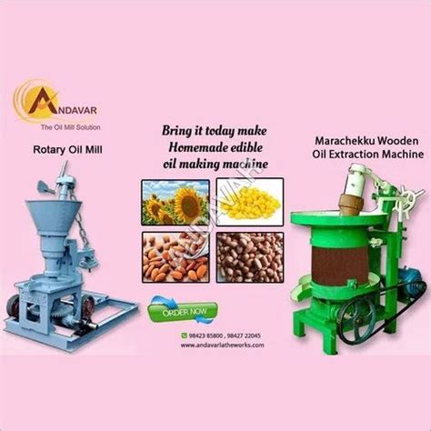 Semi Automatic Cold Press Oil Extraction Machine At Best Price In Erode