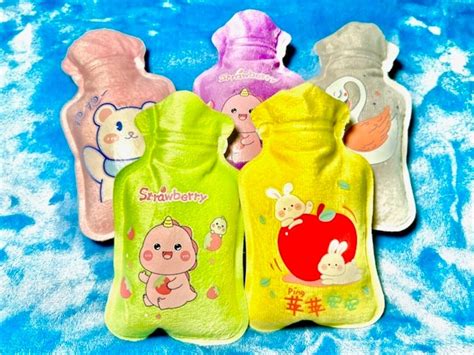 Lovely Cartoon Hand Po Warm Water Bottle Mini Hot Water Bottles Portable Hand Warmer Girls