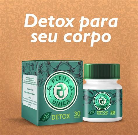 Detox Plena Única 100 Natural Frete Grátis