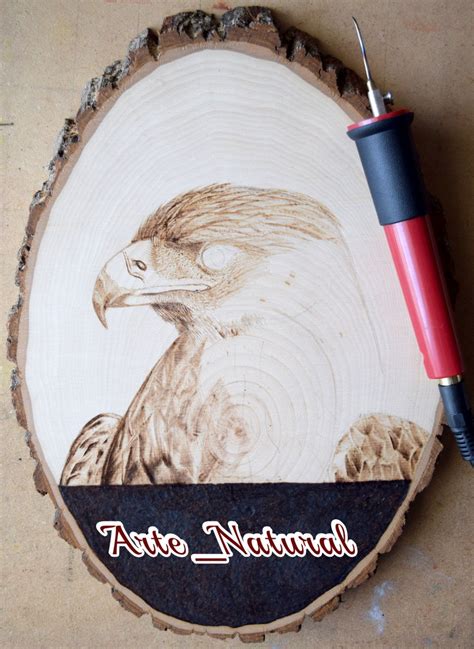 Pirograbado En Madera Paso A Paso Aguila By Arte Natural