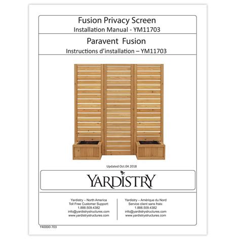 Yardistry Fusion Privacy Planter Screen Reviews Wayfair Canada