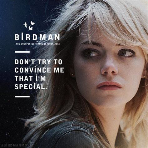 Birdman Alejandro González Iñárritu 2014 Birdman Emma Stone Iñárritu