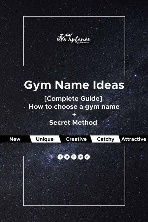 Unique Gym Name Ideas To Attract More Customers | Gym name ideas, Names ...