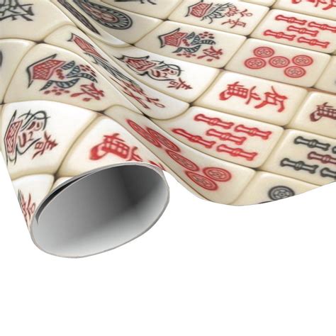 Wrapping Paper T Wrapping Mahjong Business Supplies Party Hats