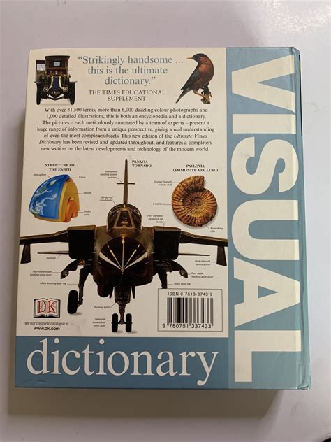 Ultimate Visual Dictionary By Dk Hardcover 2002 Retro Unit