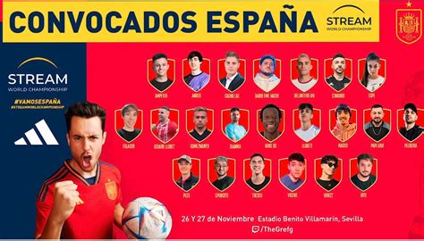 Mundial de YouTubers TheGrefg presenta a la Selección Española en la