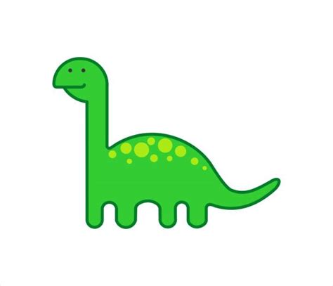 Long Neck Dinosaur Cartoon Illustrations Royalty Free Vector Graphics And Clip Art Istock