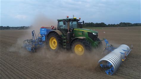 Magnifique Ensemble Aux Semis De Colza 2022 6250r Avec Un Lemken