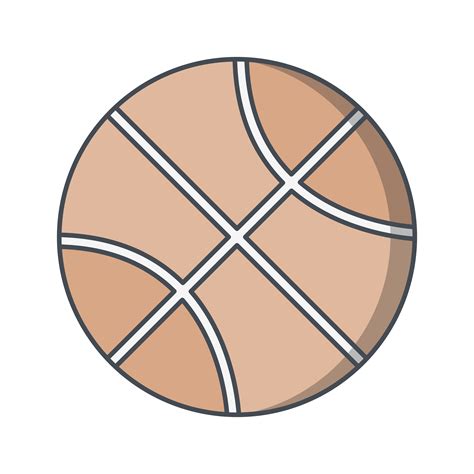 Basketball Icon Vector Illustration 425019 Vector Art At Vecteezy