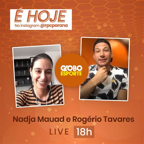 Live Globo Esporte Nadja Mauad E Rog Rio Tavares Comandam Papo Ao Vivo