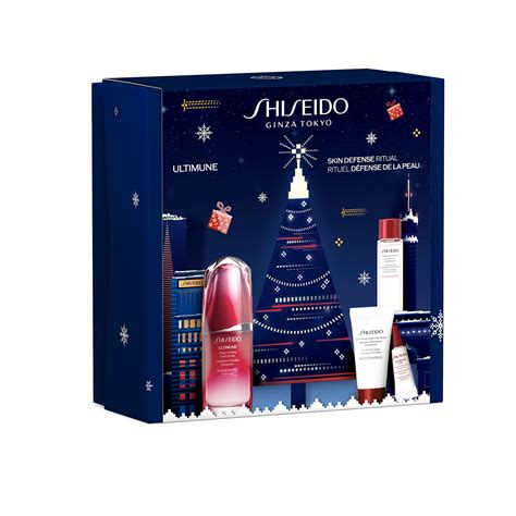 Ultimune Rituel Défense de la Peau Coffret anti âge de SHISEIDO SEPHORA