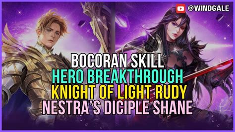 Bocoran Skill Hero Legendary Breakthrough Rudy Dan Shane Seven