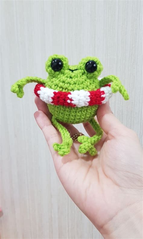 Crochet Froggy Hobbies Toys Toys Games On Carousell