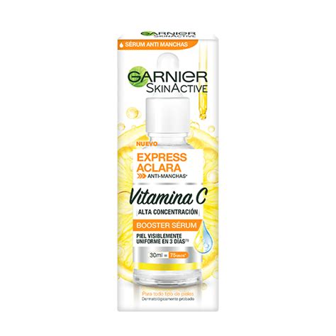 Booster Sérum Antimanchas Cruelty Free Vitamina C Garnier
