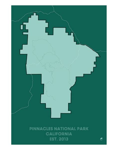 Pinnacles National Park Map | Pinnacles national park, National parks ...