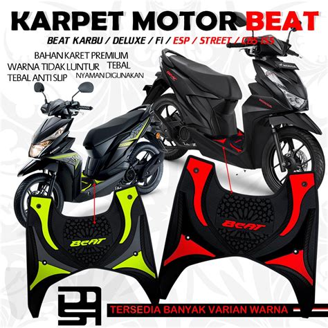 Jual Karpet Motor Beat Untuk Tahun Pembuatan S D Pijakan Alas